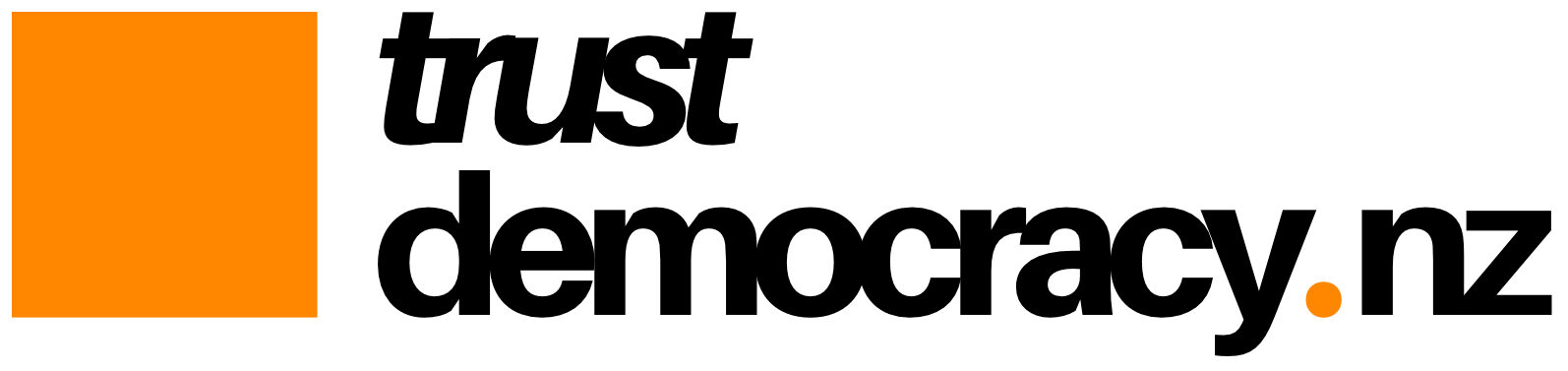 Trust Democracy's logo